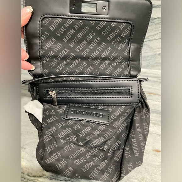 Steve Madden Black‎ Studded Crossbody - Picture 6 of 12